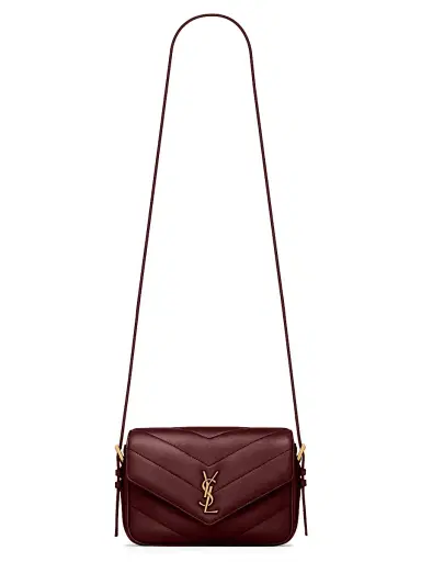 Saint Laurent Women's Loulou Toy Crossbody Bag in Lambskin | Thumbnail 1 Saint Laurent Women's Loulou Toy Crossbody Bag in Lambskin | Thumbnail 1