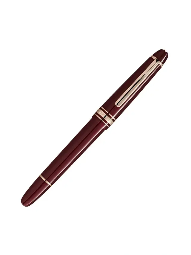 Montblanc Meisterstück Burgundy Red Fountain Classique Ballpoint Pen - Burgundy