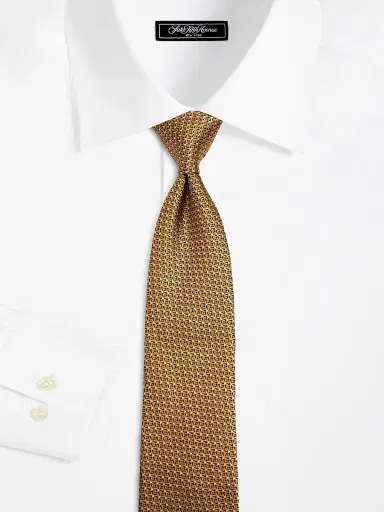 Canali Men's Jacquard Silk Tie | Thumbnail 2