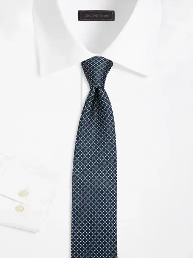 Canali Men's Silk Medallion Tie | Thumbnail 2 Canali Men's Silk Medallion Tie | Thumbnail 2