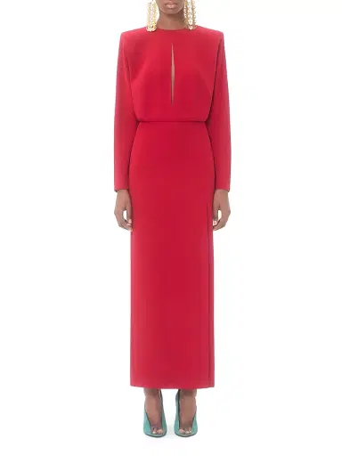 Valentino Garavani Women's Cady Couture Dress - Paris - Size 2 | Thumbnail 2