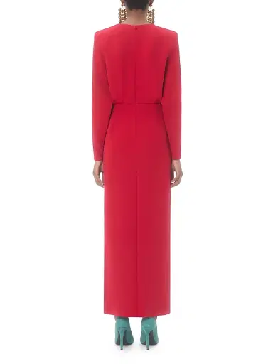 Valentino Garavani Women's Cady Couture Dress - Paris - Size 2 | Thumbnail 4