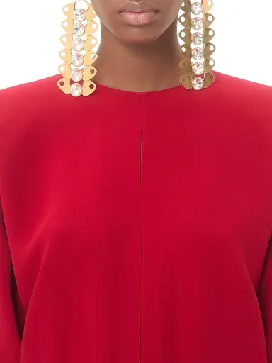 Valentino Garavani Women's Cady Couture Dress - Paris - Size 2 | Thumbnail 6