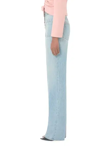 Valentino Garavani Women's Denim Pants - Denim | Thumbnail 3