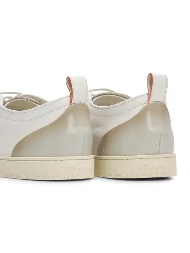 Santoni Men's Off Duty Low-Top Sneakers - White - Size 10 | Thumbnail 3 Santoni Men's Off Duty Low-Top Sneakers - White - Size 10 | Thumbnail 3