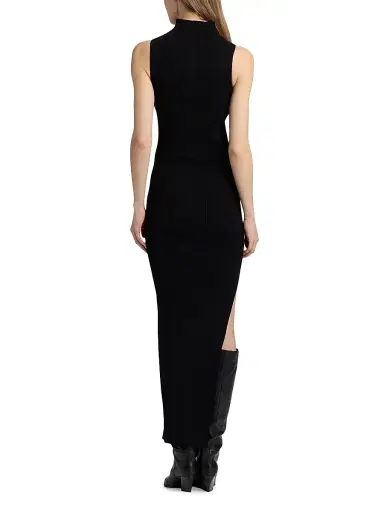Rick Owens Women's Concordians Wool Rib-Knit Maxi Dress - Black - Size Large | Thumbnail 5 Rick Owens Women's Concordians Wool Rib-Knit Maxi Dress - Black - Size Large | Thumbnail 5