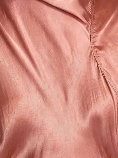 Rick Owens Women's Temple Seb Satin Draped Gown - Coral | Thumbnail 7