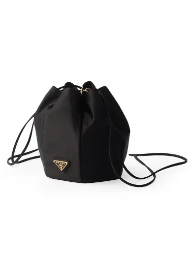 Prada Women's Satin Mini Bucket Bag | Thumbnail 2 Prada Women's Satin Mini Bucket Bag | Thumbnail 2