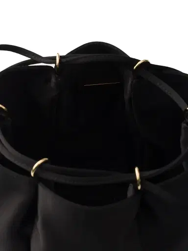 Prada Women's Satin Mini Bucket Bag | Thumbnail 4 Prada Women's Satin Mini Bucket Bag | Thumbnail 4
