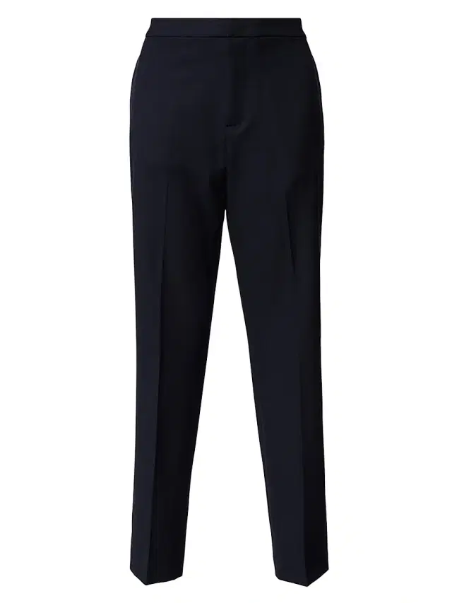 Women's Tech Wool Regular-Fit Trousers - Blu Notte