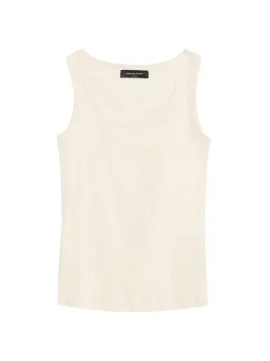 Fabiana Filippi Women's Jersey Cotton Tank - Burro | Thumbnail 1 Fabiana Filippi Women's Jersey Cotton Tank - Burro | Thumbnail 1