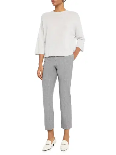 Fabiana Filippi Women's Metallic Wool-Blend T-Shirt - Acqua - Size XL | Thumbnail 2