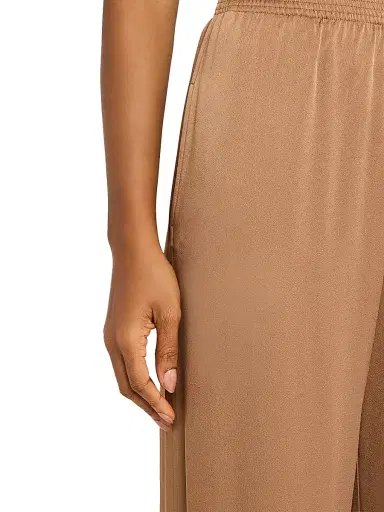 Fabiana Filippi Women's Enver Satin Wide-Leg Jogging Trousers - Vimini - Size 12 | Thumbnail 5 Fabiana Filippi Women's Enver Satin Wide-Leg Jogging Trousers - Vimini - Size 12 | Thumbnail 5