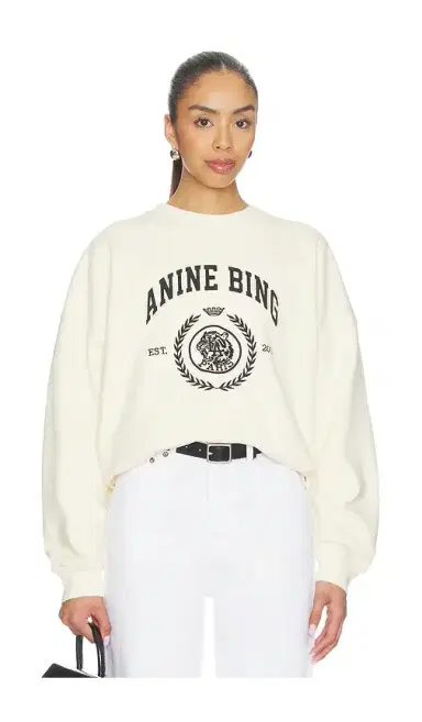 Anine Bing Miles Collegiate Sweatshirt | Thumbnail 1 Anine Bing Miles Collegiate Sweatshirt | Thumbnail 1