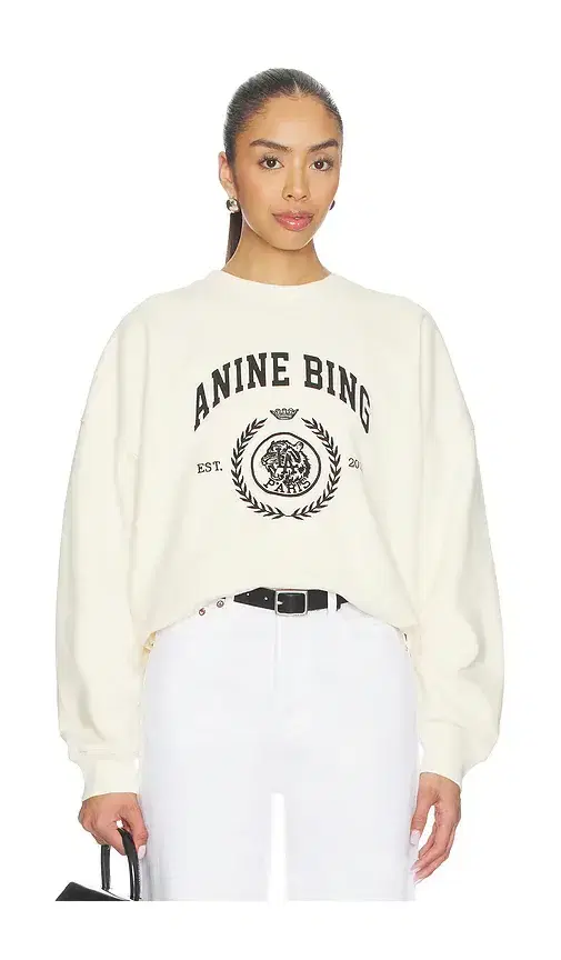 ANINE BING Miles Collegiate Sweatshirt