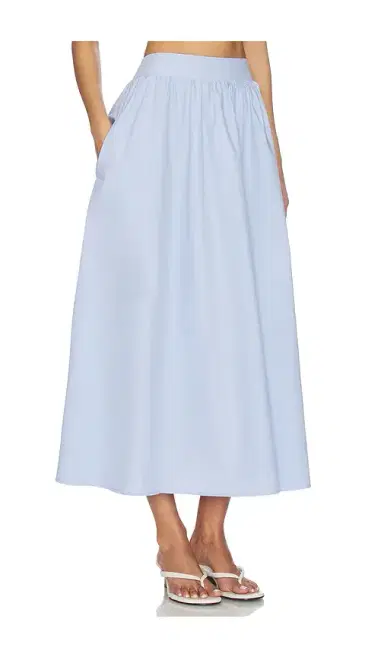 susana monaco Poplin Midi Skirt | Thumbnail 2 susana monaco Poplin Midi Skirt | Thumbnail 2