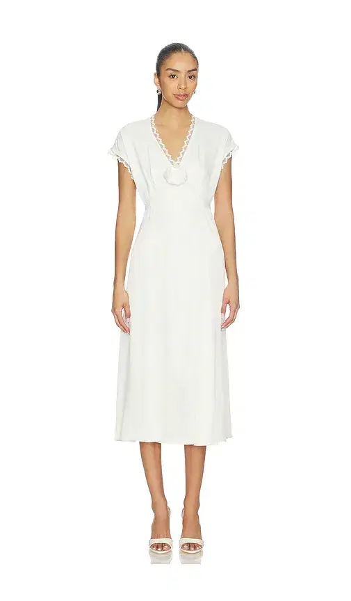 The Genus Rosa Satin Dress