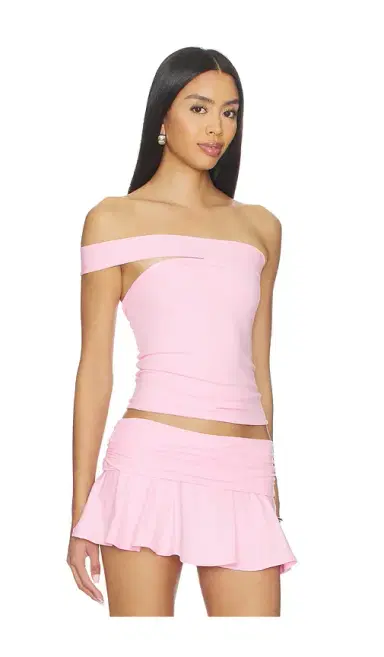 Skims Cotton Jersey One Shoulder Tube Top | Thumbnail 2 Skims Cotton Jersey One Shoulder Tube Top | Thumbnail 2