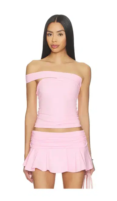 Skims Cotton Jersey One Shoulder Tube Top | Thumbnail 1 Skims Cotton Jersey One Shoulder Tube Top | Thumbnail 1