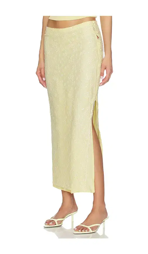 Hazel Sequin Lace Skirt