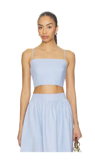 susana monaco Poplin Smocking Back String Top | Thumbnail 1 susana monaco Poplin Smocking Back String Top | Thumbnail 1