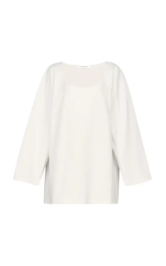 ALAÏA Loose Cotton T-Shirt