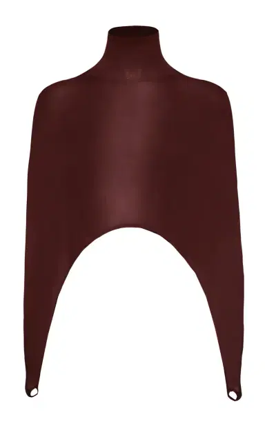 ALAÏA Second-Skin Silk-Blend Tension Top | Thumbnail 5