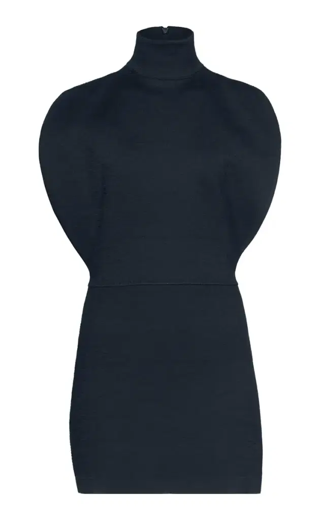 ALAÏA Knit Cinched Mini Dress