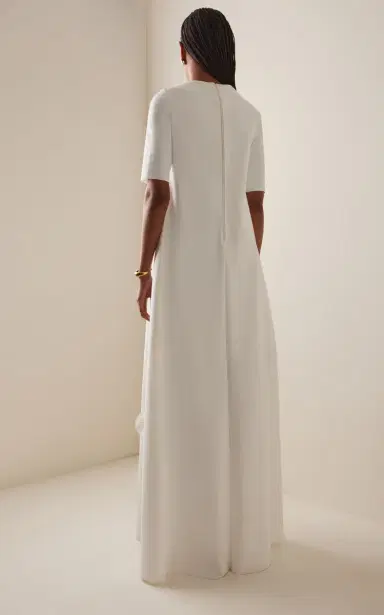 Greta Constantine Remembrandt Floral-Appliquéd Maxi Dress | Thumbnail 4