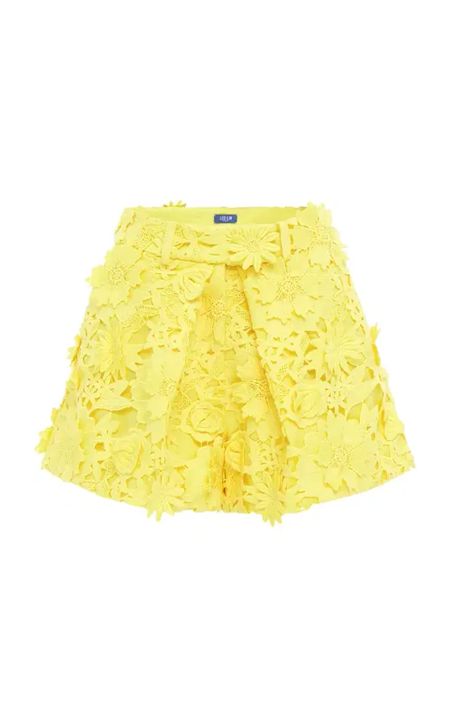 Leo Lin Josie Lace Shorts