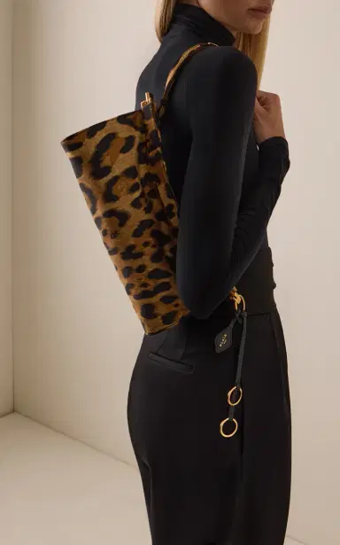 Alaïa Le Click Medium Ocelot-Printed Twill Bag | Thumbnail 2 Alaïa Le Click Medium Ocelot-Printed Twill Bag | Thumbnail 2