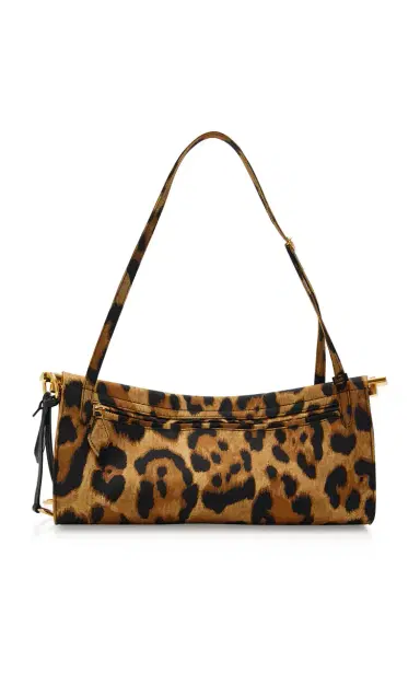 Alaïa Le Click Medium Ocelot-Printed Twill Bag | Thumbnail 4 Alaïa Le Click Medium Ocelot-Printed Twill Bag | Thumbnail 4