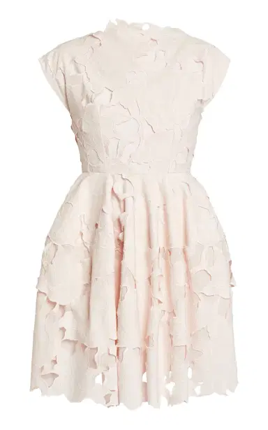 Erdem Cutout Cotton-Blend Mini Dress | Thumbnail 2