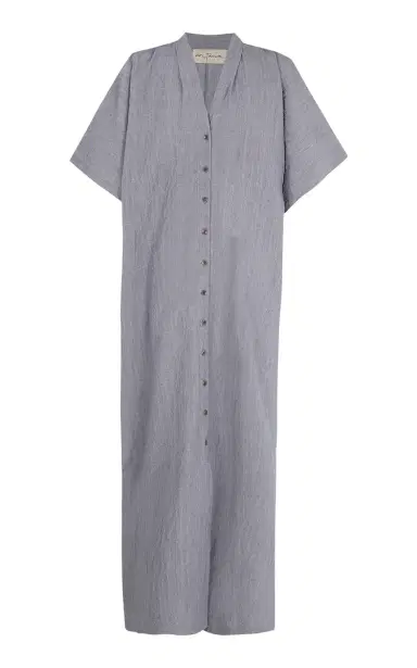 Cortana Camila Linen Button-Front Maxi Dress | Thumbnail 1
