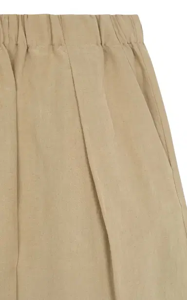 Cortana Mel High-Rise Straight-Leg Linen-Silk Pants | Thumbnail 7