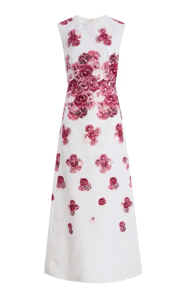 Embroidered Sequin Dress