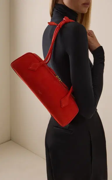 Alaïa Le Teckel Medium Nubuck Bag | Thumbnail 2