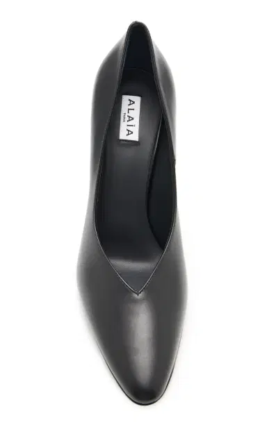 Alaïa Cone Laminated Leather Pumps | Thumbnail 4