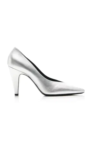 Alaïa Cone Laminated Leather Pumps | Thumbnail 8