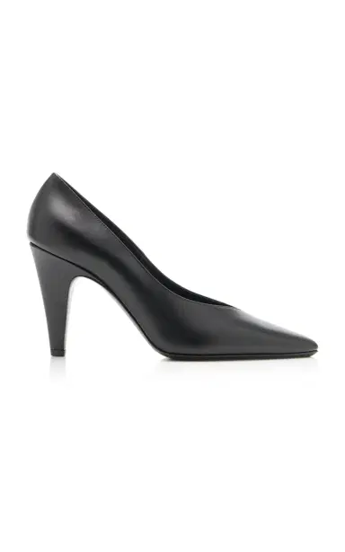 Alaïa Cone Laminated Leather Pumps | Thumbnail 1