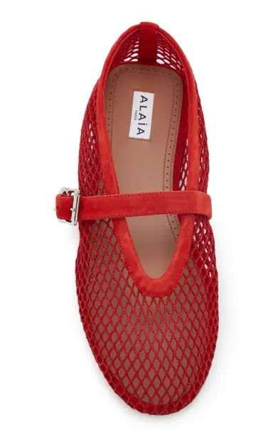 Alaïa Mesh Ballet Flats | Thumbnail 3 Alaïa Mesh Ballet Flats | Thumbnail 3