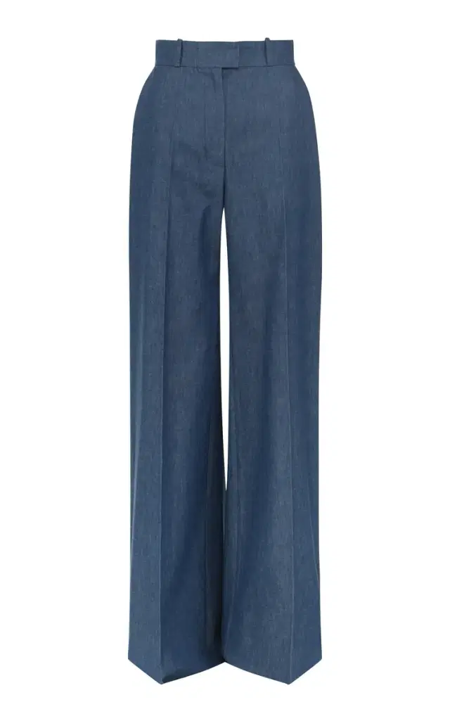 Wide Leg Cotton Pants