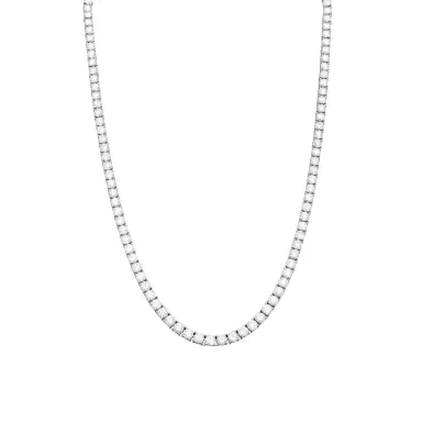 Ina Mar Ina Mar 14K White Gold 20.00 ctw Round Diamond 4-Prong Tennis Necklace N1197L-FW-2000F - 14K White Gold / by The Solist | Thumbnail 1