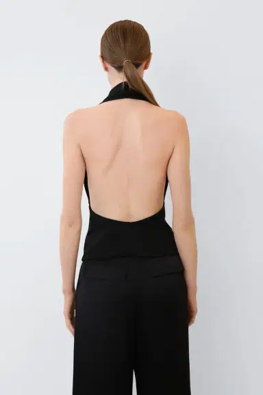 Lapointe Jersey Cowl Neck Top | Thumbnail 2 Lapointe Jersey Cowl Neck Top | Thumbnail 2