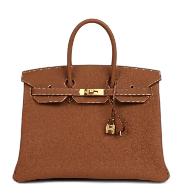 hermes Hermes Birkin 35 Gold Togo Gold Hardware