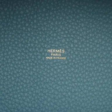 HERMÈS Hermes Picotin Lock 18 Blue Jean Clemence Gold Hardware | Thumbnail 8