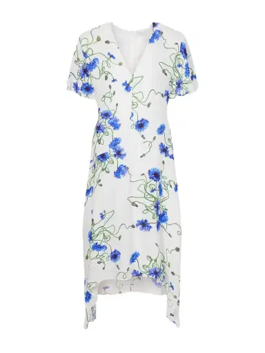 Stella McCartney Floral-print Crepon Midi Dress | Thumbnail 1