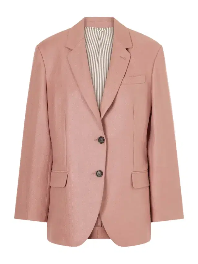 Single-breasted Linen-twill Blazer