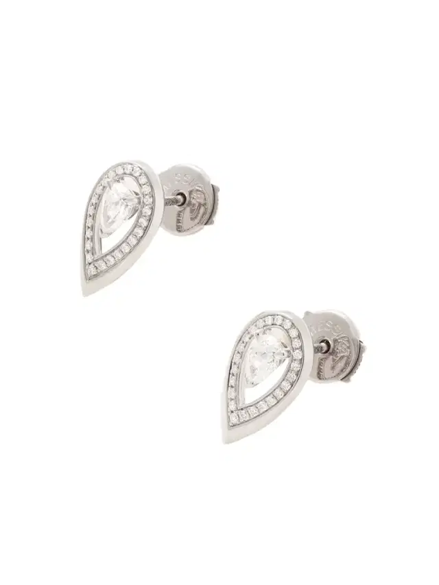 Messika Firey 18-karat White Gold Diamond Earrings