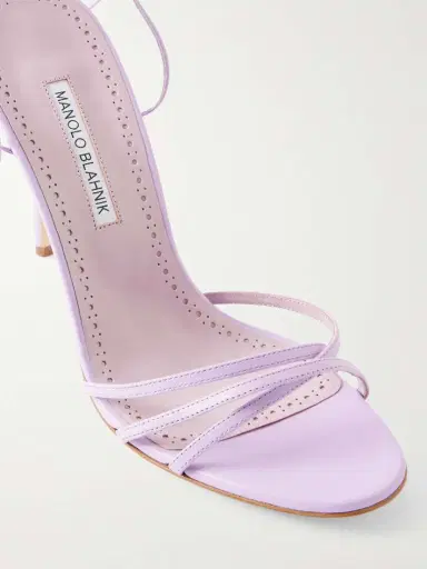 Manolo Blahnik Leva 105 Leather Sandals | Thumbnail 5 Manolo Blahnik Leva 105 Leather Sandals | Thumbnail 5